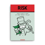 Risk: The Game of Winning – Monopoly Canvas Print