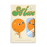 Self Love – Orange Self Love Poster